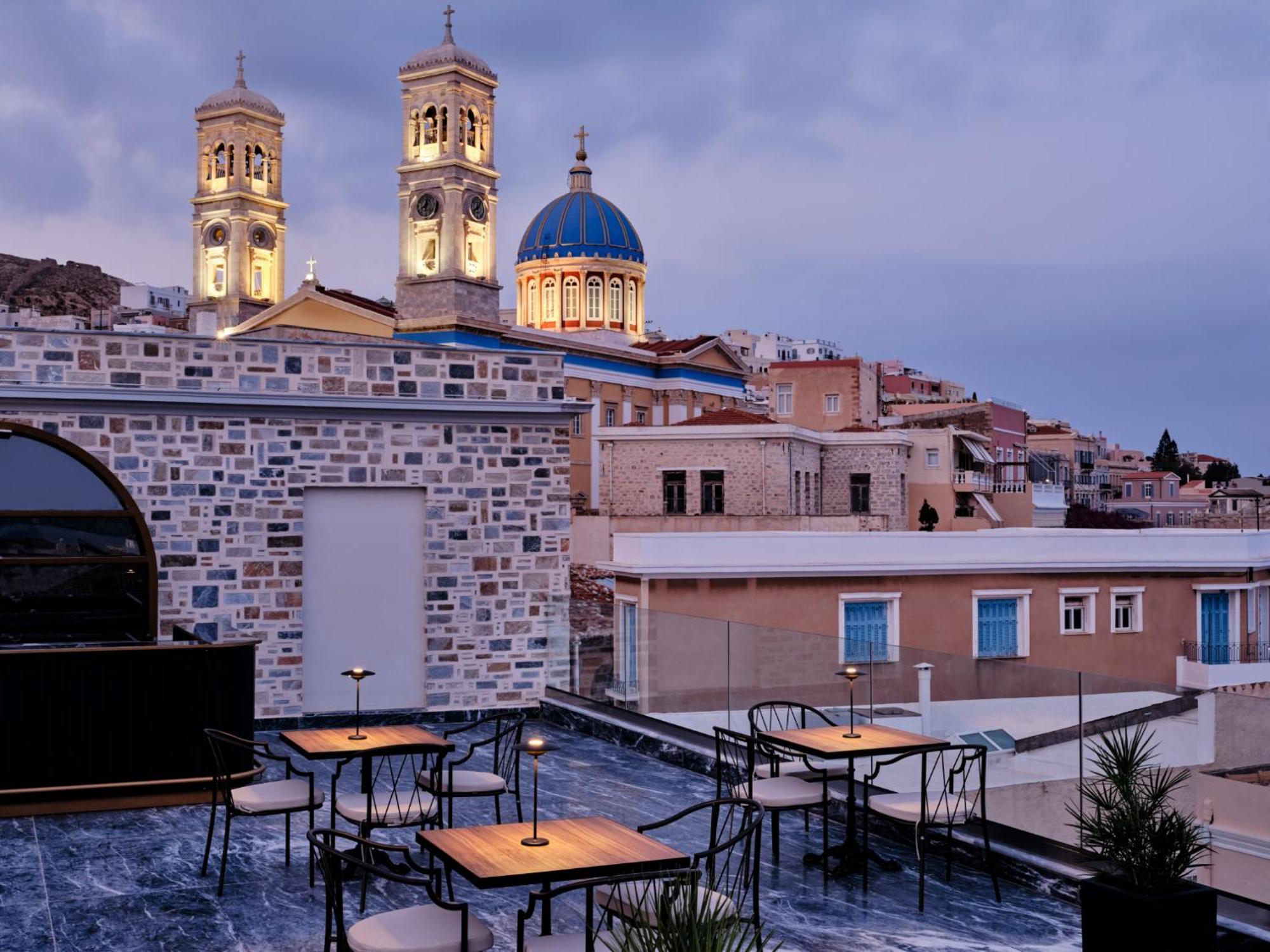 Argini Syros Hotel Ermoupoli Exterior photo