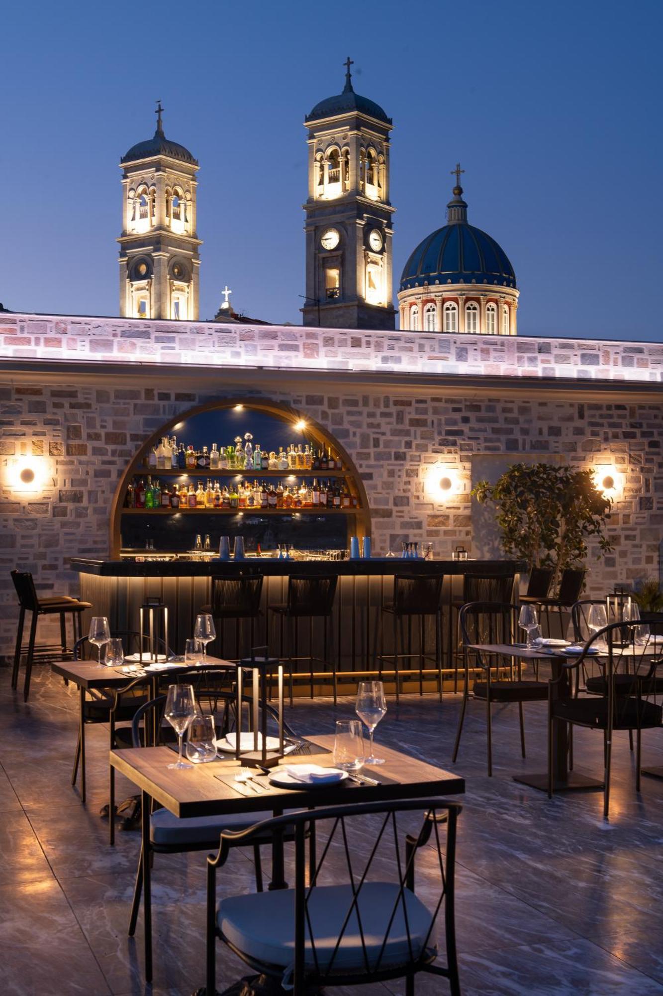 Argini Syros Hotel Ermoupoli Exterior photo